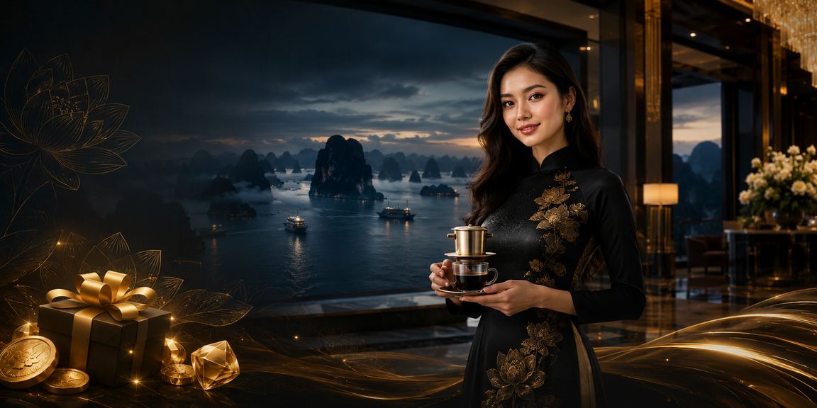 Người chơi VIP khám phá ưu đãi bonus tại khu vực Hạ Long Bay trên điện thoại di động
