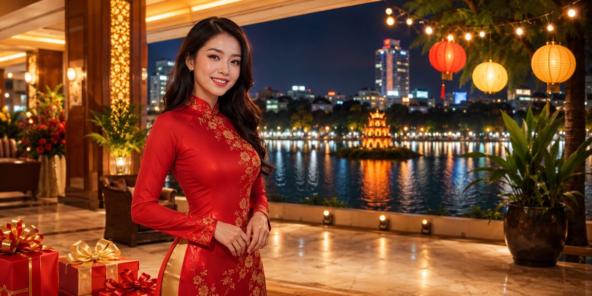Phụ nữ Việt Nam trong trang phục áo dài tham gia cá cược trực tuyến tại Hà Nội