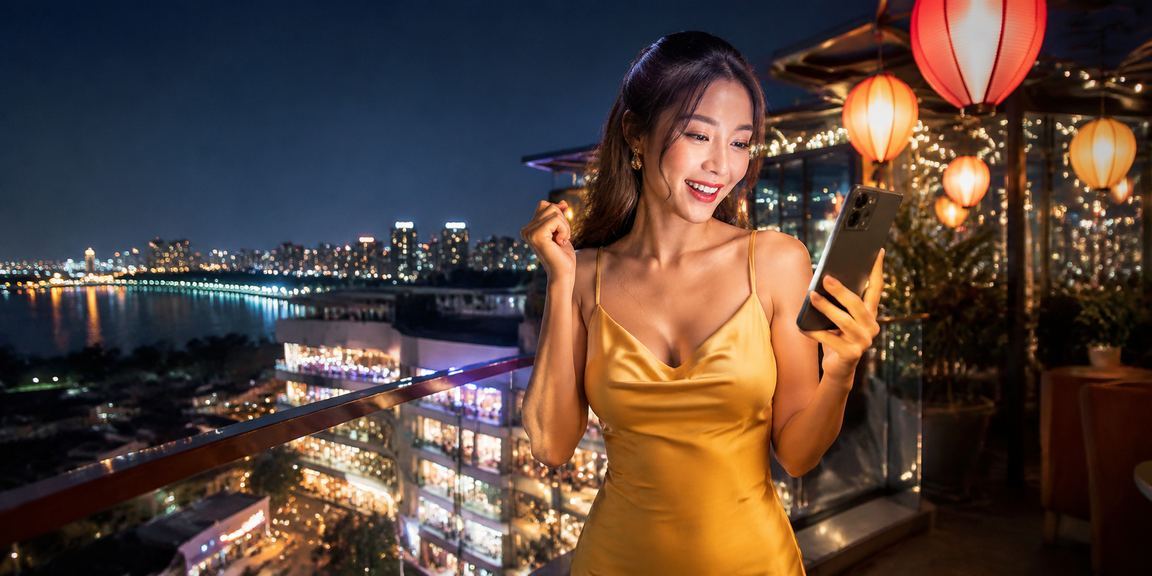 Người dùng Hà Nội trải nghiệm casino và nhận tiền thưởng qua ứng dụng di động tại chợ đêm