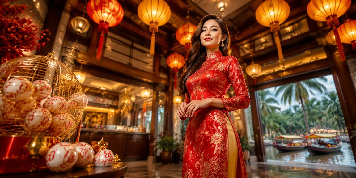 Không khí lễ hội đèn lồng Hội An gợi nhớ cảm giác hồi hộp khi chờ kết quả xổ số jackpot