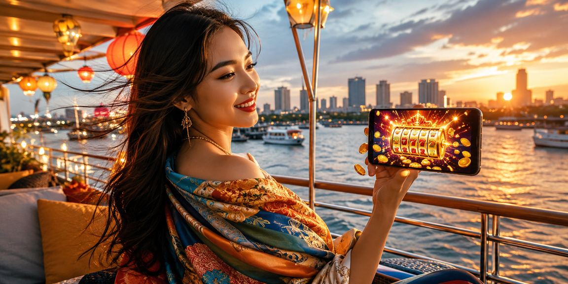Người chơi trải nghiệm slot game tại Sài Gòn trên điện thoại di động